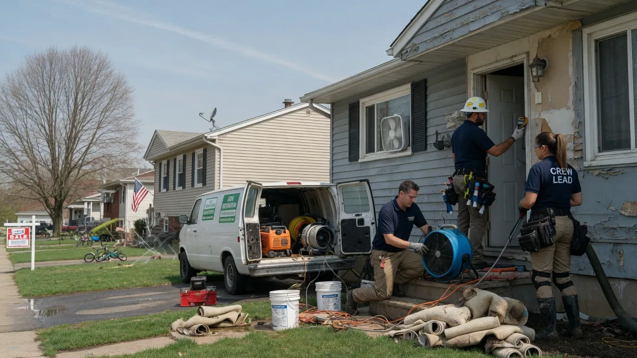 Flood Cleanup in Campbell Hall, NY near me